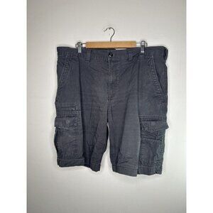 Eddie Bauer Men’s Gray Cargo Shorts Hiking Fishing Outdoor Size 40